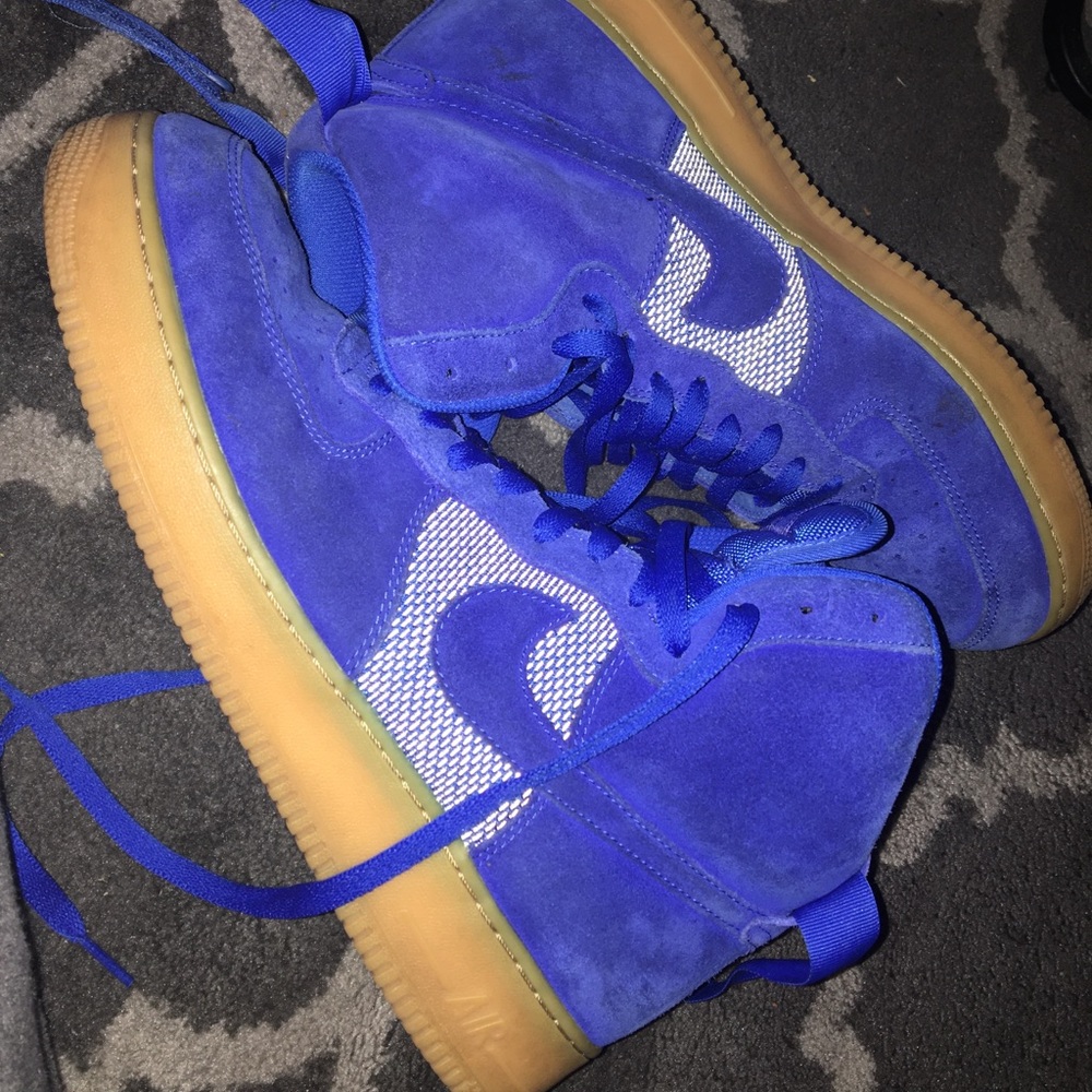 Air Force 1 HIGH 07 LV8 Hyper Cobalt